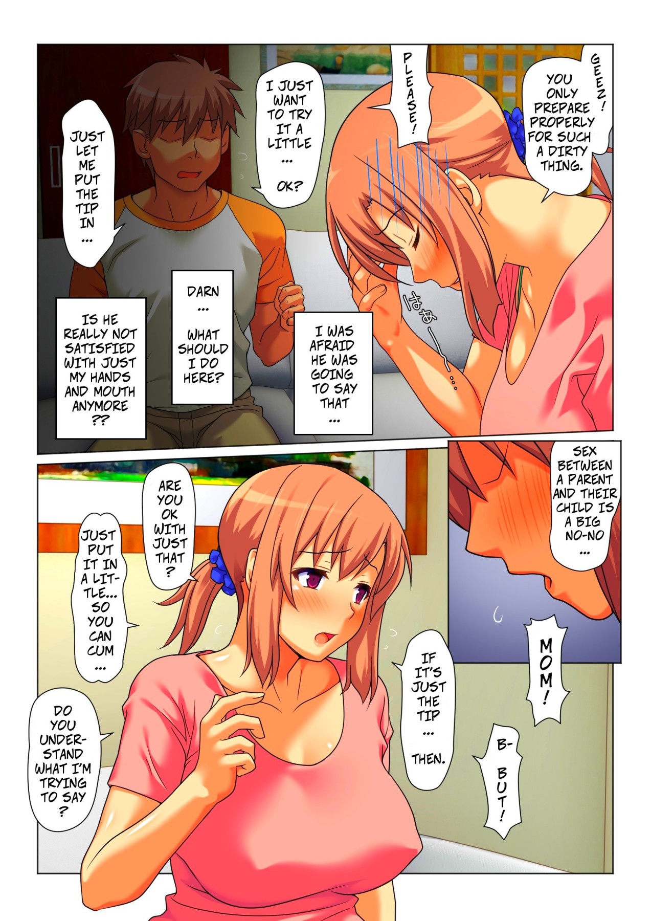 Hentai Manga Comic-Mom Will Put Out Everyday On The Condition That His Grades Improve-Read-25